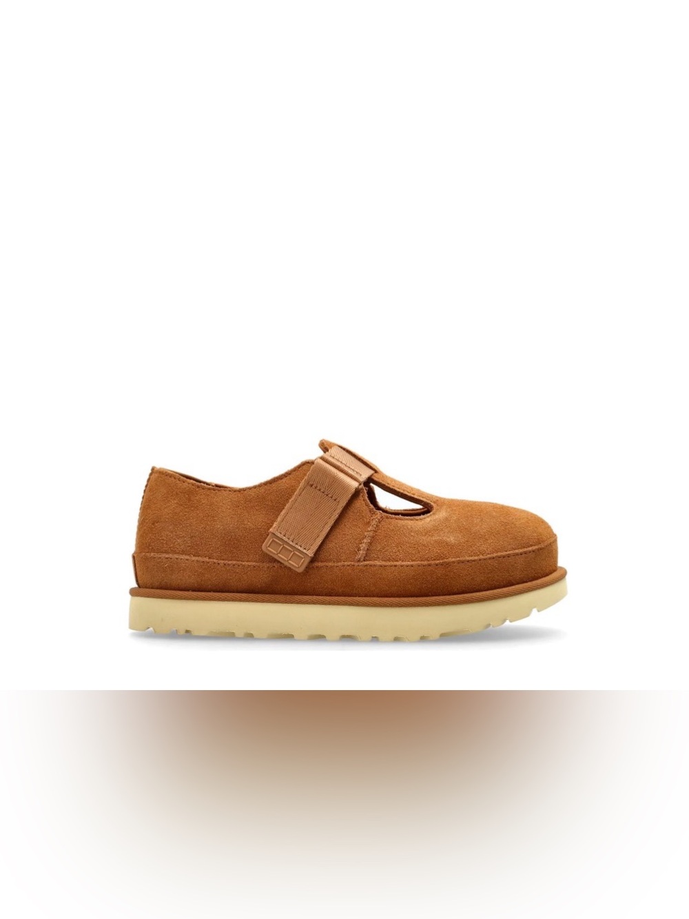 UGG Women's Suede Mary Jane Loafer in Chestnut